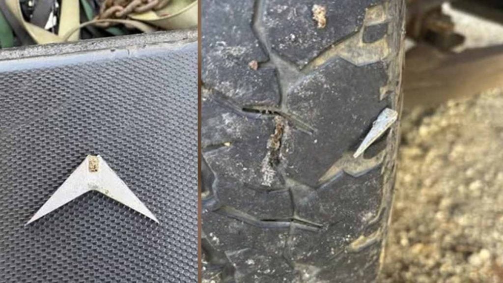 tire-puncturing devices